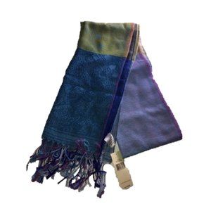 Collection Xiix Scarf Bay Breeze Blue Multi Color